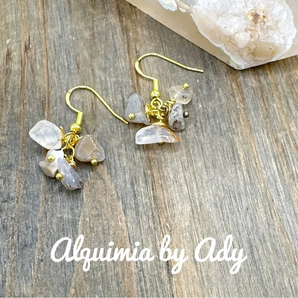 Alquimia by Ady Gold and Crystal Earrings - Picture 1 of 4